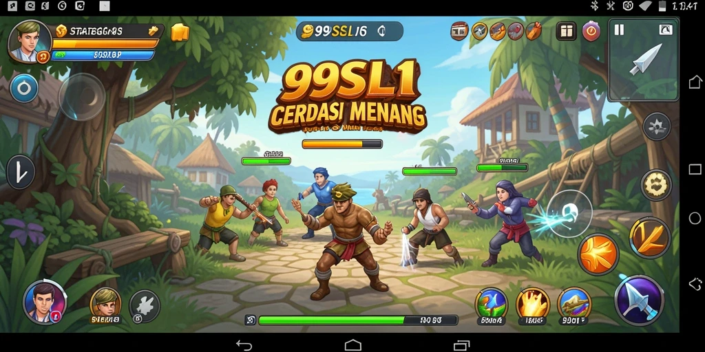 Tampilan gameplay menarik dan penuh strategi di 99SLL.