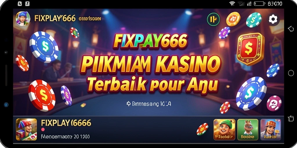 Screenshot FIXPLAY666 menampilkan aksi seru permainan Kasino.