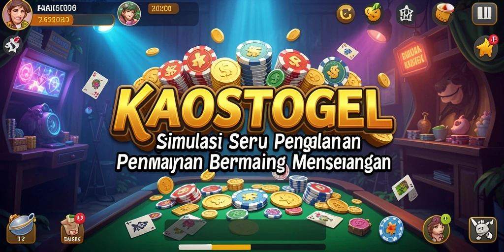 Tampilan gameplay seru dan realistis dalam KAOSTOGEL.