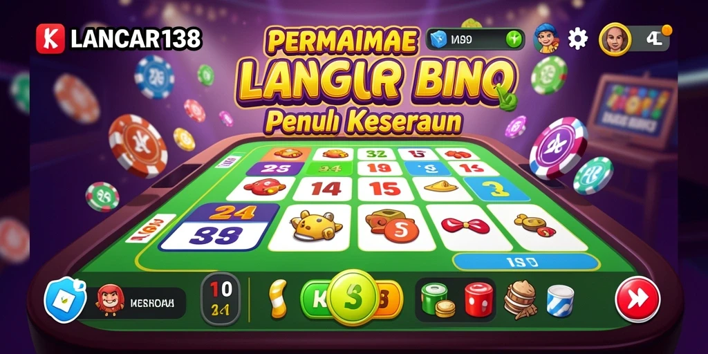 Tampilan gameplay menarik dari LANCAR138 dalam permainan Bingo.