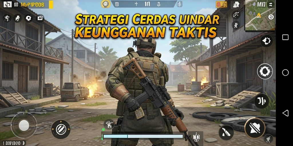 Tampilan gameplay MPO08 yang seru dan mendebarkan dalam mode Strategy.