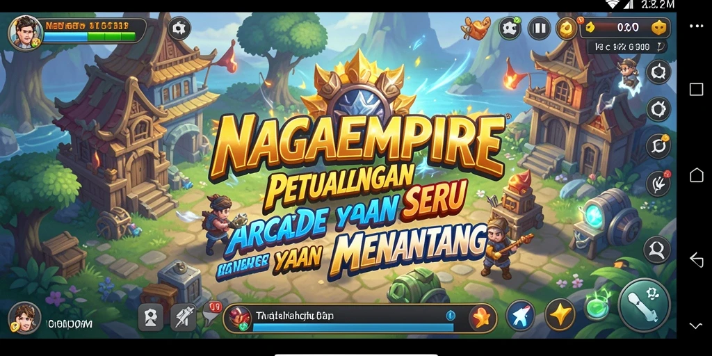 Tangkapan layar gameplay seru di NAGAEMPIRE dengan karakter dan tantangan menarik.