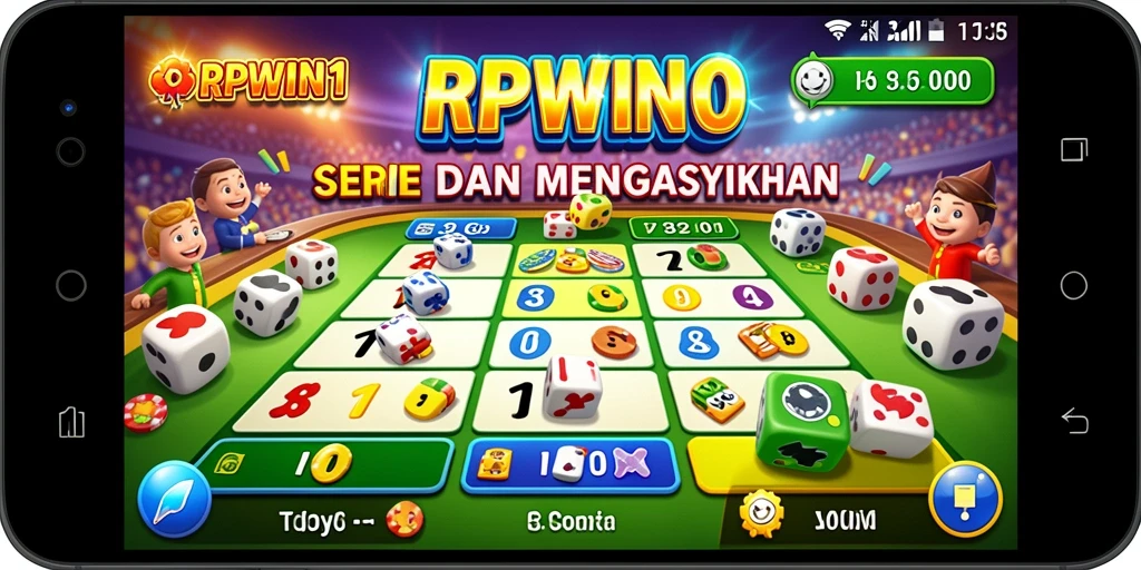 Tampilan permainan Bingo yang menarik dan interaktif.